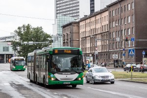 Общественный транспорт на улицах Таллинна