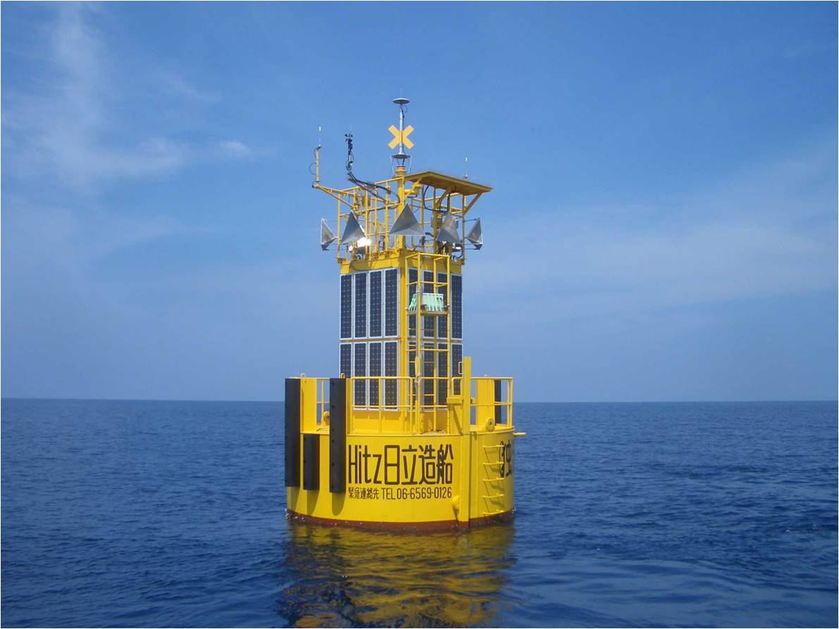 Буй японской комплексной системы океанографического мониторинга 